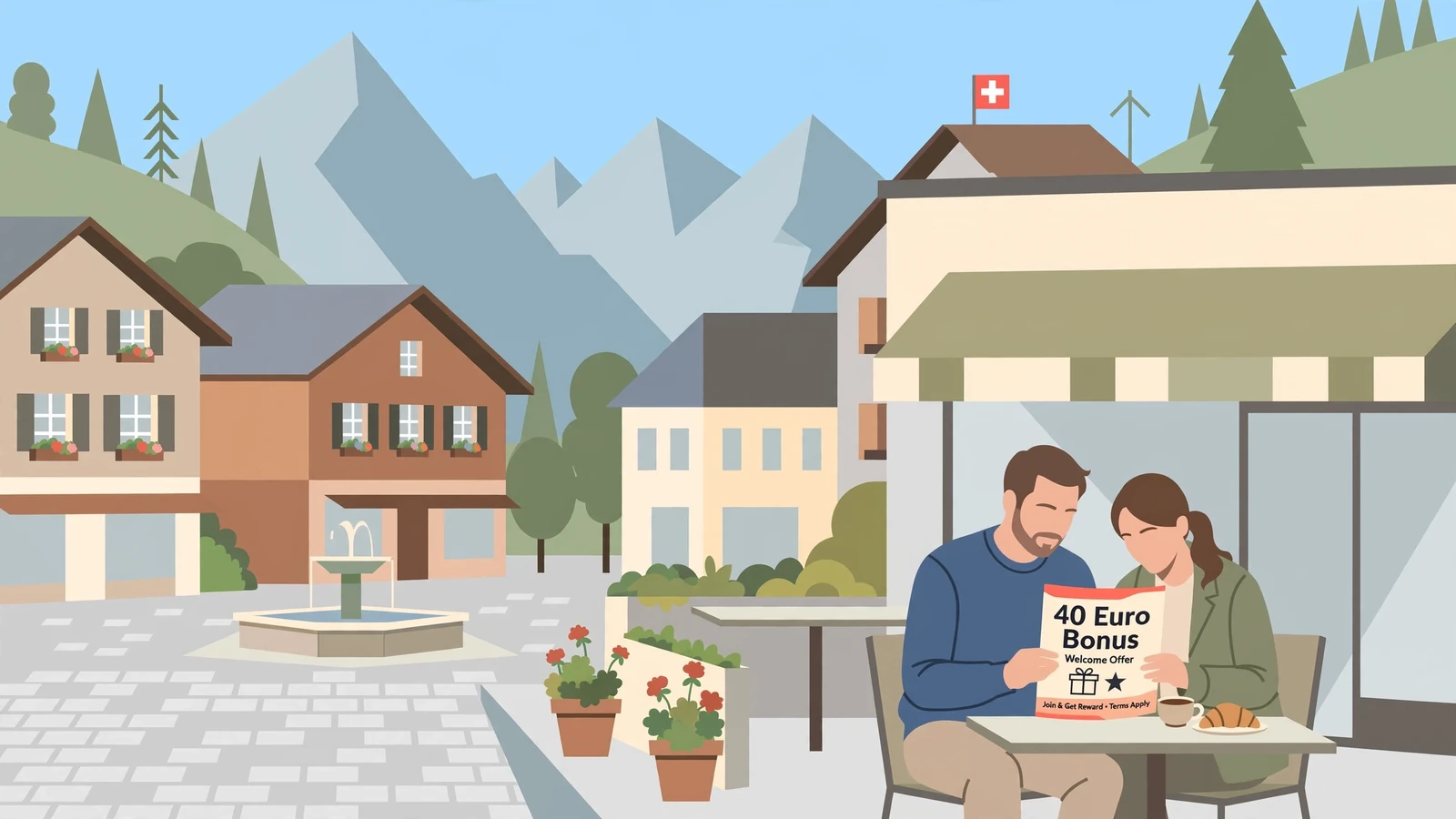 40-Euro-Bonus ohne Einzahlung im Casino Schweiz
