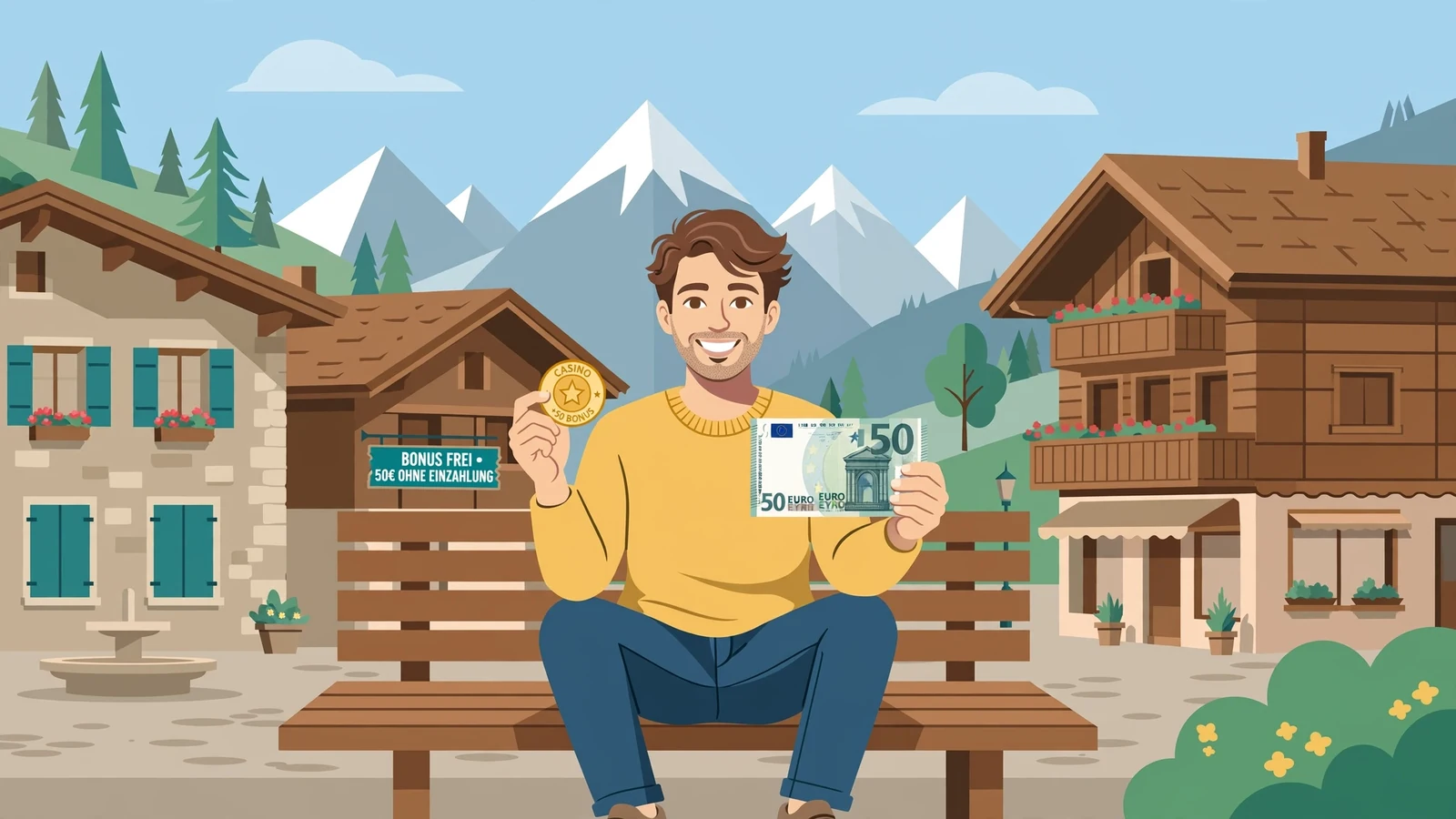 50-Euro-Bonus ohne Einzahlung im Schweizer Casino